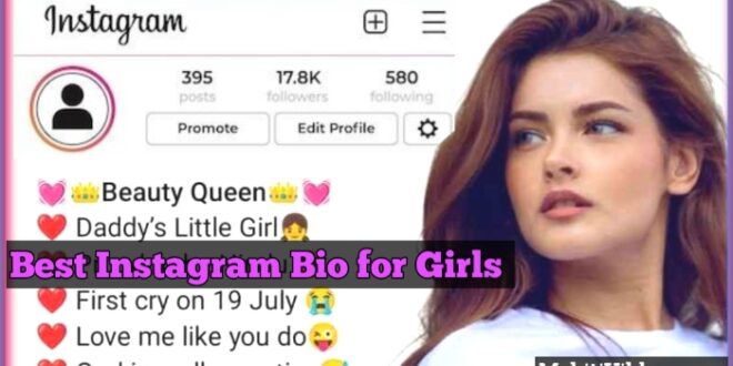 Instagram Bio for Girls 